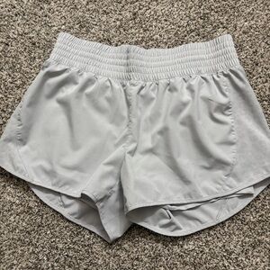 Mondetta Silver Gray Women's Athletic Shorts